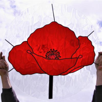 giant poppy custom leadlight llw