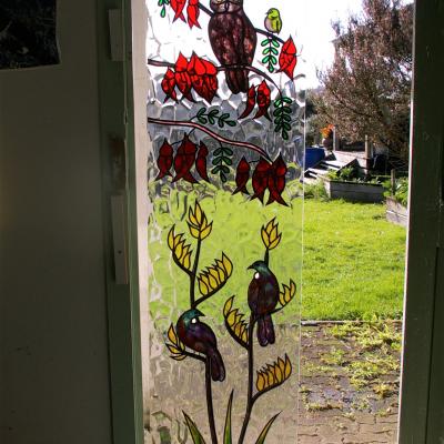 new zealand flora and fauna custom leadlight llw